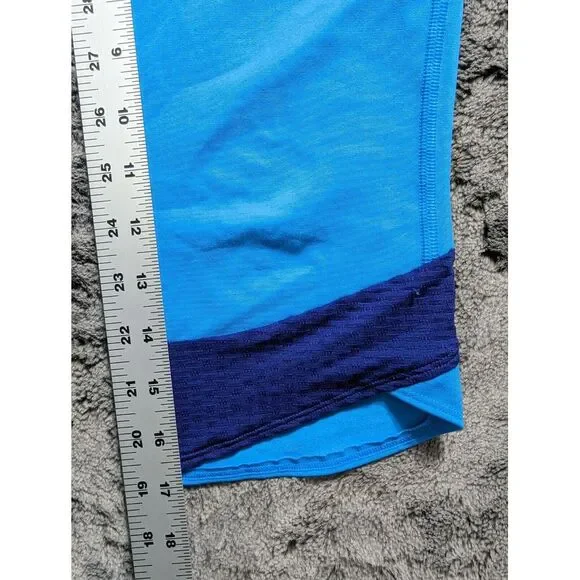 Under Armour Yoga Capris Women's Size Medium Blue - Picture 7 of 11